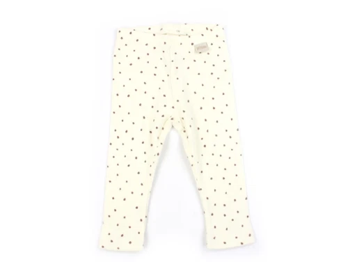 Petit Piao off white dot legging